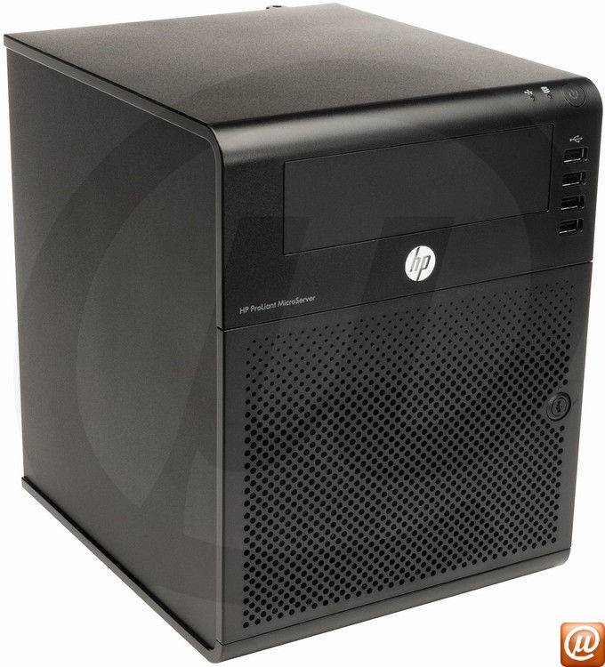 612275-201 - Servidor ProLiant HP MicroServer Athlon II Dual-Core Neo N36L (1.30GHz) 1GB 160GB SATA